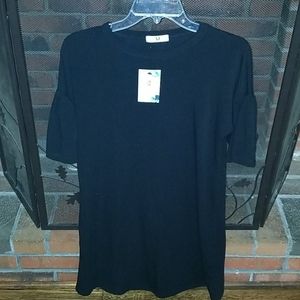 Amelia James AJ My Amelia James Black Tshirt dress